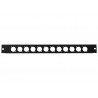 Omnitronic - Front Panel Z-19 12 x XLR (D-type) 1U 1
