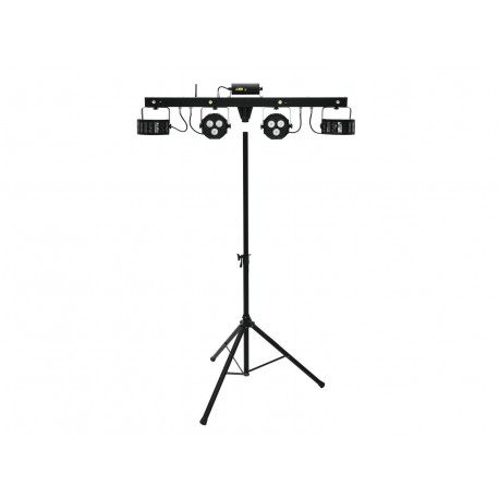 Eurolite - Set LED KLS Laser Bar FX + M-3 Speaker-system stand 1