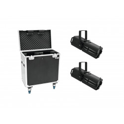 Eurolite - Set 2x LED PFE-100 RGBW + Case 1