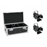 Eurolite - Set 2x LED THA-60PC + Case 1