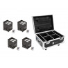 Eurolite - Set 4x AKKU UP-4 QCL Spot QucikDMX + Case with charging function 1