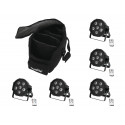 Eurolite - Set 5x LED SLS-603 + Case