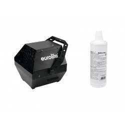 Eurolite - Set B-90 Bubble machine black + bubble fluid 1l 1