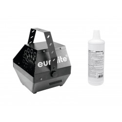 Eurolite - Set B-100 Bubble machine black DMX + bubble fluid 1l 1