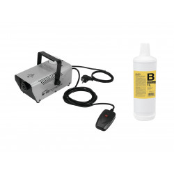 Eurolite - Set N-10 silver + B2D Basic smoke fluid 1l 1