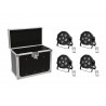 Eurolite - Set 4x LED SLS-603 + Case EC-SL4M size M 1