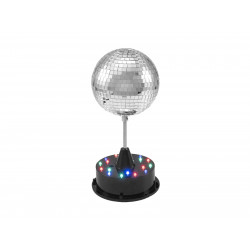 Eurolite - LED Mirror Ball 13cm with Base 1