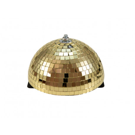 Eurolite - Half Mirror Ball 20cm gold motorized 1