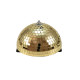 Eurolite - Half Mirror Ball 20cm gold motorized 2