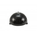 Eurolite - Half Mirror Ball 20cm black motorized