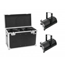 Eurolite - Set 2x LED THA-120PC Theater-Spot + Case 1