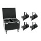 Eurolite - Set 4x LED THA-120PC Theater-Spot + Case 2