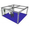 Alutruss - Truss set QUADLOCK 6082 square 7.71x7.71x3.5m (WxDxH)