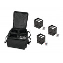 Eurolite - Set 4x AKKU UP-4 QCL Spot QuickDMX + SB-4 Soft-Bag L