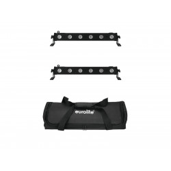 Eurolite - Set 2x LED BAR-6 QCL RGBA + Soft Bag 1