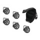 Eurolite - Set 5x LED SLS-6 TCL Spot + Soft Bag 2