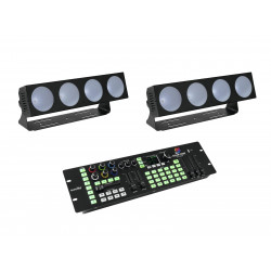 Eurolite - Set 2x LED CBB-4 + DMX LED Color Chief Controller 1