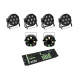 Eurolite - Set 4x LED SLS-7 HCL Floor + 2x LED FE-700 + DMX LED Color Chief Controller 1
