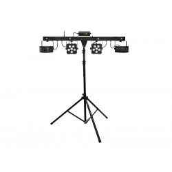 Eurolite - Set LED KLS Laser Bar PRO FX Light Set + M-4 Speaker-System Stand 1