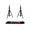 Omnitronic - Set 2x BS-1 EU Loudspeaker Stand + Carrying bag