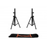 Omnitronic - Set 2x BS-1 EU Loudspeaker Stand + Carrying bag 1