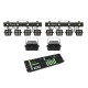 Eurolite - Set 2x LED KLS-180 + 2x LED WF-40 + DMX LED Color Chief Controller 2