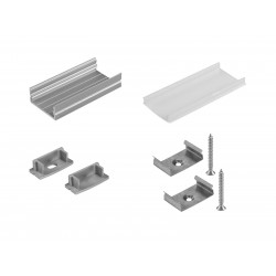 Eurolite - Mounting set U-profile 20mm for LED Strip 1