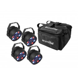 Eurolite - Set 4x LED PARty Spot + Soft-Bag 1