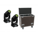 Eurolite - Set 2x DMH-300 CMY Moving-Head + Case