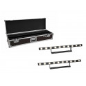 Eurolite - Set 2x LED STP-10 Sunbar 3200K 10x5W Light Bar + Case