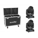 Eurolite - Set 2x LED TMH-X12 + Case