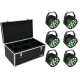 Eurolite - Set 6x LED PARty TCL Spot + Case TDV-1 1