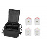 Eurolite - Set 4x AKKU TL-3 TCL white + SB-4 Soft-Bag 1