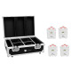 Eurolite - Set 4x AKKU TL-3 TCL white + Case with charging function 1