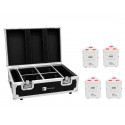 Eurolite - Set 4x AKKU TL-3 TCL white + Case with charging function