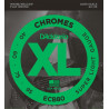 D'addario - ECB80 CHROMES BASS, LIGHT, LONG SCALE [40-95] 1