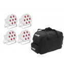 Eurolite - Set 5x LED SLS-7 HCL Spot white + Soft Bag