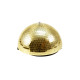 Eurolite - Half Mirror Ball 30cm gold motorized 1