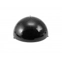 Eurolite - Half Mirror Ball 30cm black motorized