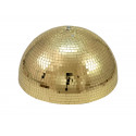 Eurolite - Half Mirror Ball 40cm gold motorized