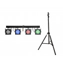 Eurolite - Set LED KLS-3002 + STV-40S-WOT Steel stand