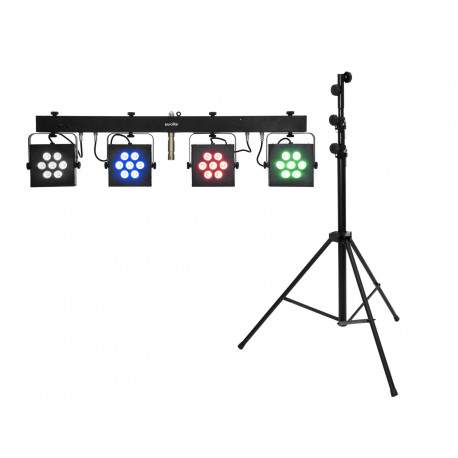 Eurolite - Set LED KLS-3002 + STV-60-WOT EU Steel stand black 1