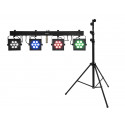 Eurolite - Set LED KLS-3002 + STV-60-WOT EU Steel stand black