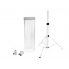 Eurolite - Set LED Color Curtain + BS-2 EU Loudspeaker stand white 1