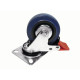 Roadinger - Swivel Castor 75mm blue with brake 1