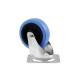 Roadinger - Swivel Castor 100mm BLUE WHEEL light blue 2