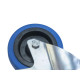 Roadinger - Swivel Castor 100mm BLUE WHEEL light blue 3