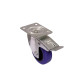 Roadinger - Swivel Castor 100mm blue with brake 4