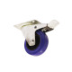 Roadinger - Swivel Castor 100mm blue with brake 5