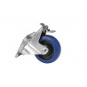 Roadinger - Swivel Castor RD-100B 100mm blue with brake 1